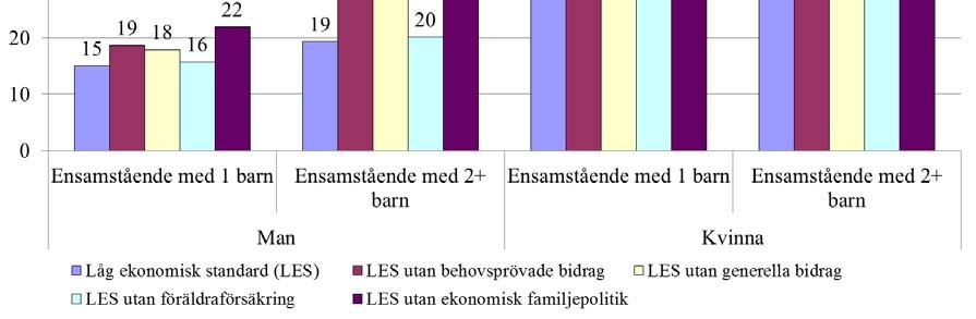 behovsprövade bidragen som är viktigast för kvinnor.