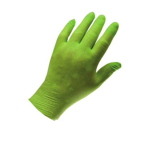 Evercare Nitril Lime Slät komfortabel puder- och acceleratorfri nitril handske