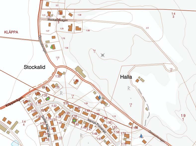 I kartvisaren kan du hämta uppgifter om en enskild brunns läge och tekniska data såsom djup, jorddjup, foderrörslängd, dimensioner, vattenkapacitet och vad brunnen används till.