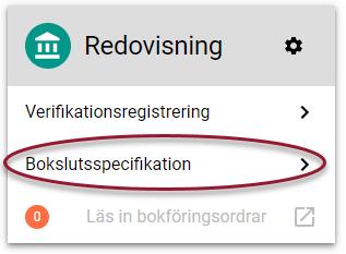 Nyhetsdokument Vitec Ekonomi inkl 3L Pro Version x.72 september 2019 Bokslutsspecifikation Under Redovisning finns nu en funktion för Bokslutsspecifikation.