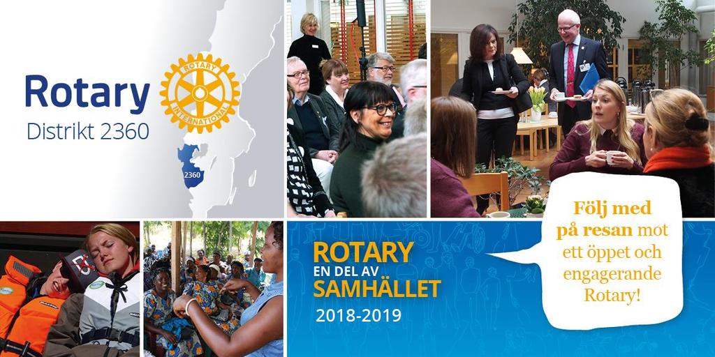 Guvernörens månadsbrev nr 10 Rotaryåret 2018-2019 Rotarykamrater!