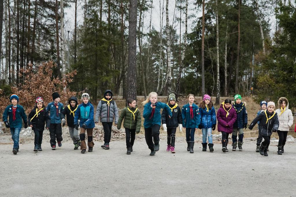 Diskussion När alla påståenden lästs upp samlar sig gruppen i en cirkel och diskuterar känslan av att röra sig framåt och att stanna kvar, och varför placeringen i rummet såg ut som den gjorde.