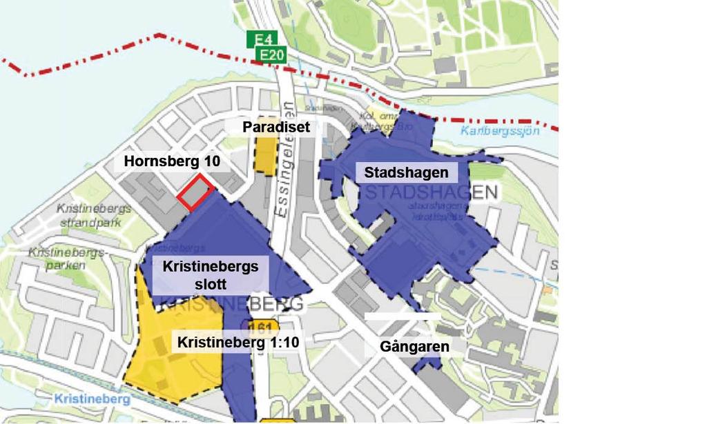 Detaljplanen syftar till att fullfölja planerna för stadsutvecklingsområdet Nordvästra Kungsholmen, där den grundläggande stadsbyggnadsidén är att bygga ut stenstaden i modern tappning.