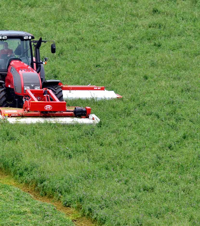 Garanterat snabb återväxt Spara en liter bränsle per hektar Optimal