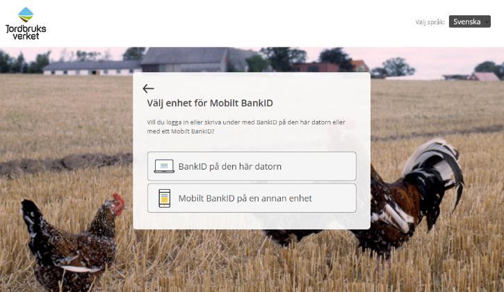 1. Inlagd i systemet? För att kunna logga in och registrera en gradering behöver du eget BankID och att du har fått behörighet för åtkomst till Prognos och Varning 3.0 i Jordbruksverkets system.