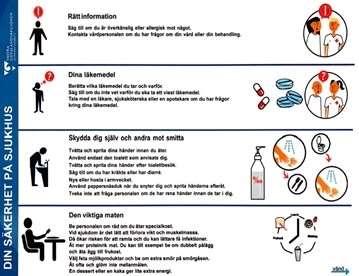 Gröna Korset På akutmottagningen har arbete enligt "Gröna Korset" metoden inletts. Metoden innebär dagliga avstämningar där patientsäkerheten belyses enligt en strukturerad metod.