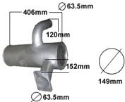 Inlet pipe