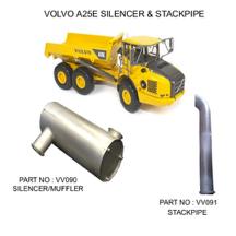 Volvo VV090/VV091 A25E Dumptruck VV090 VV091 Stackpipe VV099 A25