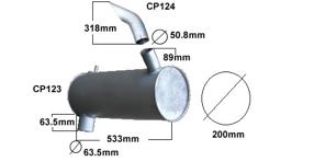 CP122 307 99 Manifold Pipe