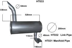 Hitachi HT030 EX30 2000-2011 HT031/HT032/HT033 UHO31 HT031 Manifold