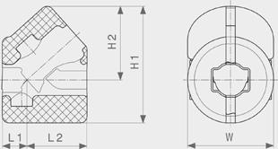 65 37 97 26 55 1/4 22 Easytop isoleringsskål Modell 2210.