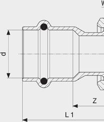 5 Art nr G L Z L1 L2 553 661 ¼ 50 40 50 59 Easytop isoleringsskål Modell 2210.