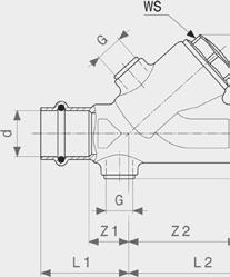 Easytop KRV snedsätesventil Modell 2238.