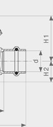 76 42 112 29 70 1/4 27 457 303* 32 1½ 37 93 43 127 33 70 1/4 27 457 310* 40 1¾ 42 103 56 151 38 90 1/4 36 457 327* 50 2⅜ 49 126 58