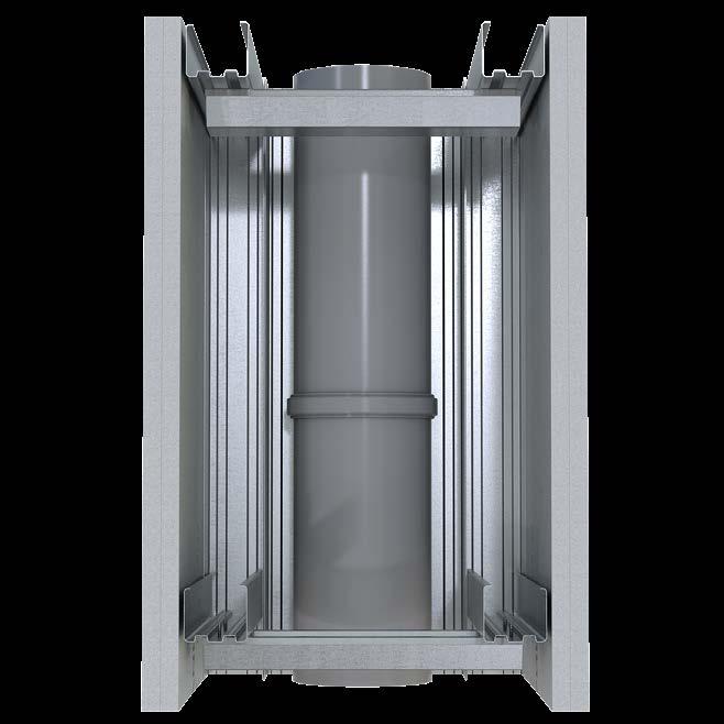 Vägghängd toalett monteras i egen fixtur enligt tillverkarens anvisningar. Knauf Danogips rekommenderar att montera förstärkningsreglar FR om båda sidorna av fixturen för ökad stabilitet.