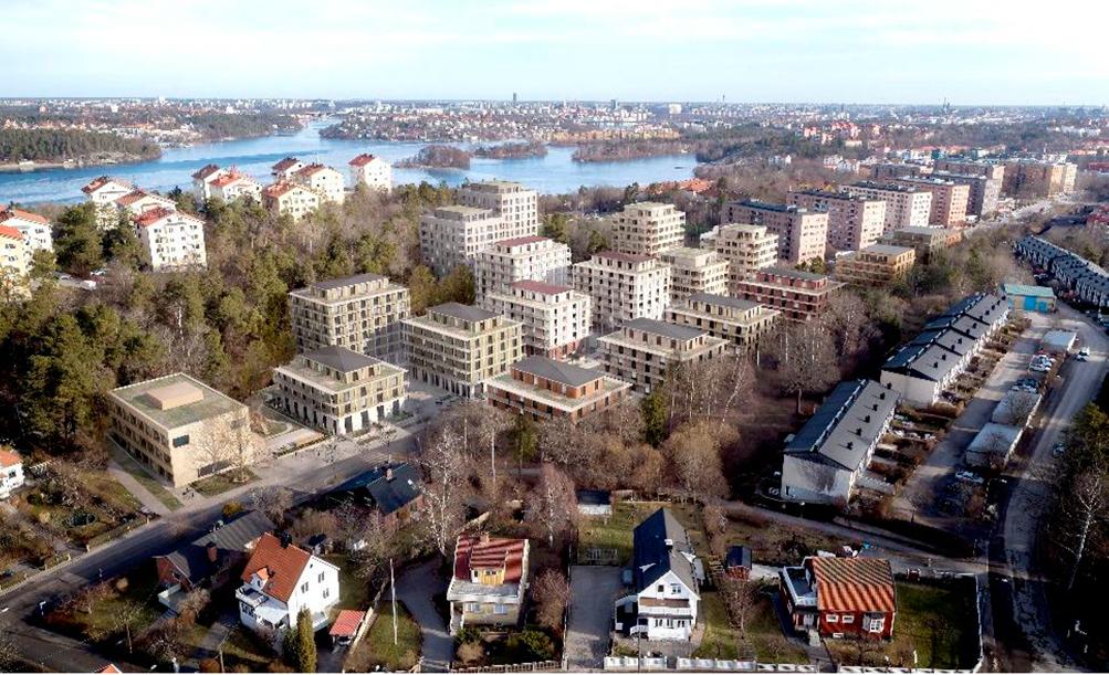 Sida 2 (7) Bakgrund Stadsbyggnadskontoret har tagit fram en detaljplan för fastigheten Fader Bergström 1 samt del av fastigheten Hägersten 1:1. Detaljplanen är på remiss 23 april 4 juni 2019.