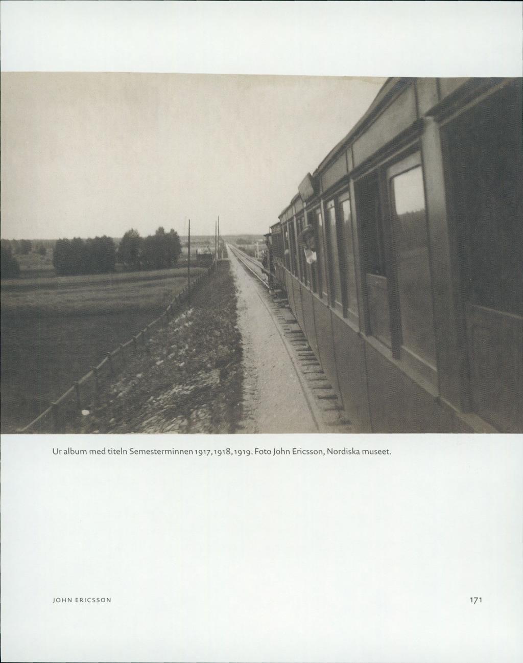 Ur album med titeln Semesterminnen 1917,1918,1919.