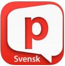 Appar för skriven/textbaserad AKK Predictable Svensk Appen ger möjlighet att