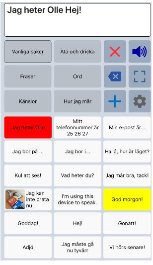 Talsyntes finns och stödjer inbyggda röster i ios och Android.