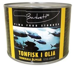 Uppgiftslämnare: Piwa Food AB Varumärke: Bankett Leverantörens artikelnummer: 622002 Förpackningsstorlek: 1715G Produktinformation Ingrediensförteckning: TONFISK (lat.