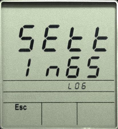 Settings (inställningar) tryck Mode, stega med Pil Höger & Pil Vänster eller Pil Upp & Pil Ned tills Settings blinkar. Tryck Enter. Välj Mode för att Settings, Log eller Notebook. 5.