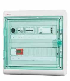 Automatikbox 11P Automatikbox 11P - för styrning av värmekablar. Levereras färdigkopplade till plint inklusive givare till termostaten. Plint för larmsignal finns.