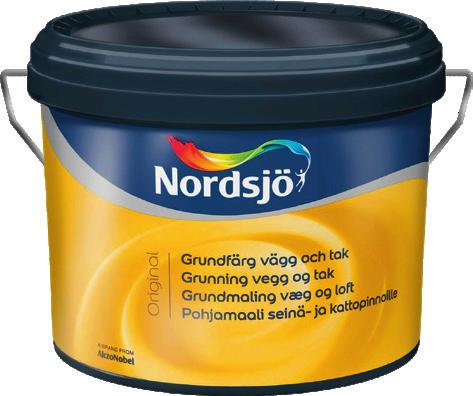 Original Grundfärg vägg och tak har god täckförmåga och