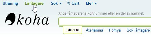 LÄGG TILL NY LÅNTAGARE Välkommen till Svenska Koha-nätverkets instruktionsfilmer.