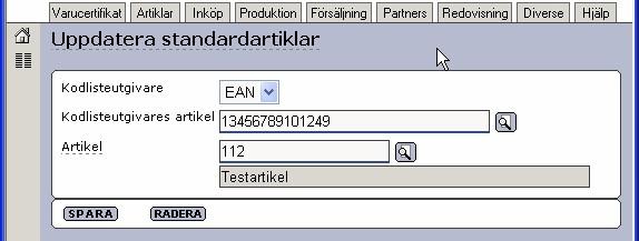 Senast Uppdaterad: 15-06-23 Användarhandledning Exder Reporder Sida 4 av 17 För er som handlar med övriga partnerns är detta moment frivilligt.