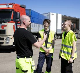 Efter skolan Fordons- och transportprogrammet på Rekarne har ett gott rykte.