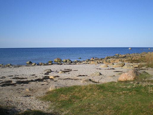 Vid kuperad terräng kan det vara svårt att tillgänglighetsanpassa* utan större inslag av ramper och ledstänger. Klippstrand Klippstränderna karaktäriseras av just klippor som skjuter ut i havet.