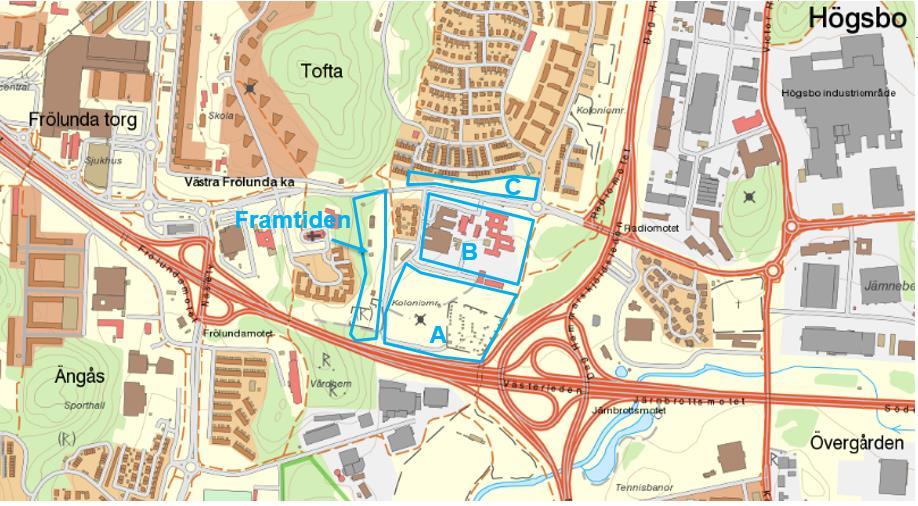 1 Inledning 1.1 Bakgrund Sweco Environment AB har på uppdrag av Fastighetskontoret Göteborg Stad utfört en översiktlig miljöteknisk markundersökning vid Järnbrottsmotet, Västra Frölunda.