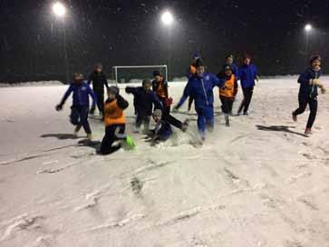 Det var stor skillnad på både spel och självförtroende från första till sista match.