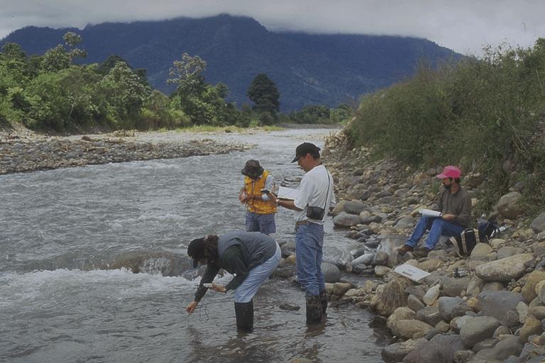 Ecuador 1994-2000 Gruvsektorsutveckling & miljöstyrning: Multidisciplinärt projekt, lett av WB