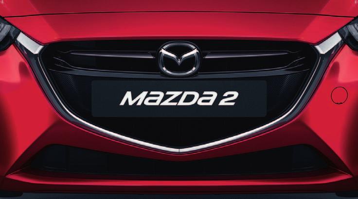 HAJFENSANTENN E N S A N N K Ö R U P P L E V E L S E Mazda2 är full av energi och karaktär.