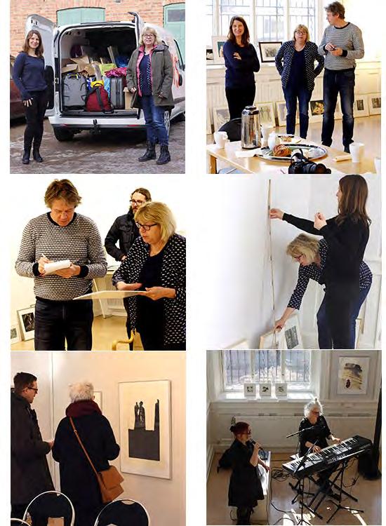 UTSTÄLLNINGAR Bilder från utställningen i Arvika Verkstadsutställning Vi ställde ut Arvika konsthall mellan 8 och 23 april.
