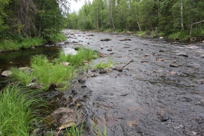 16 efter åtgärd, utlopp gamla fåran inklusive anlagd