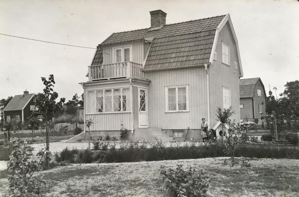 Vassvägen 14 Ursprungliga huset byggt omkring 1930 av familjen Felix