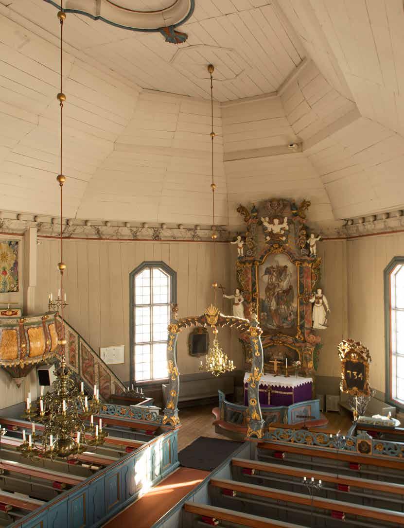 Svenska kyrkans redovisning för år 2013 angående de kyrkliga