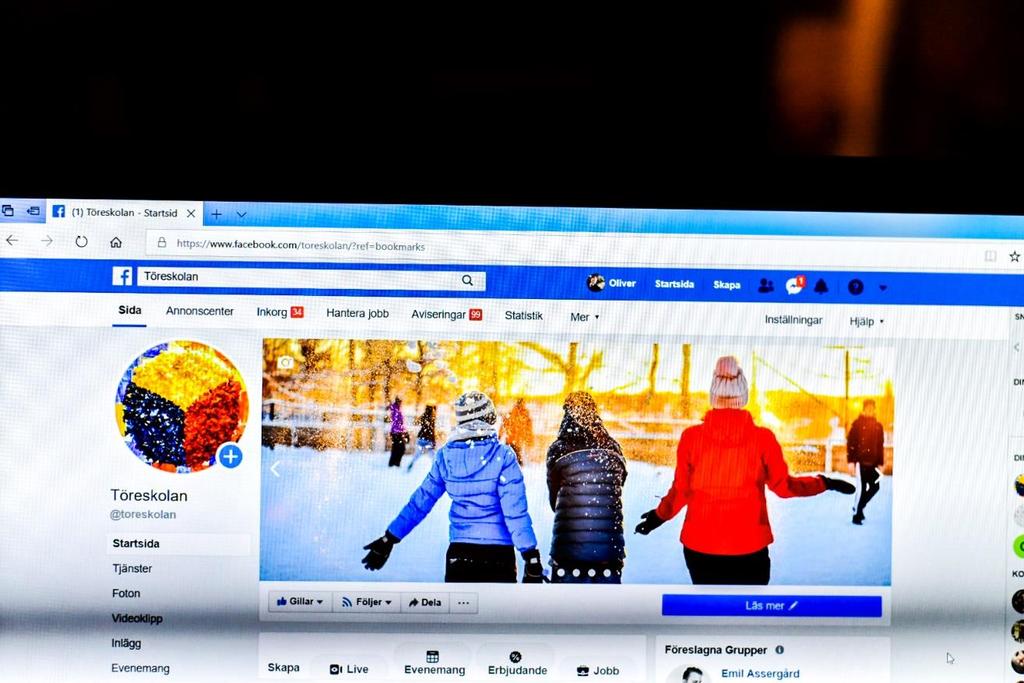 Kalix kommun Sociala medier Bilder Inspirera Facebook Filmer