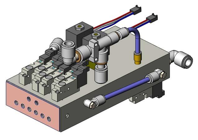 Prodigy HDLV Generation III pump, pumpfördelare och kretskort 2 Fördelare och kretskort Beskrivning Se bild 9.