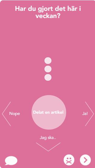Så får du det att hända Påminnelser, feedback och reflektion Med &frankly kan du påminna ditt team. Använd actionbaserade frågor för att skapa reflektion om det egna beteendet i gruppen.