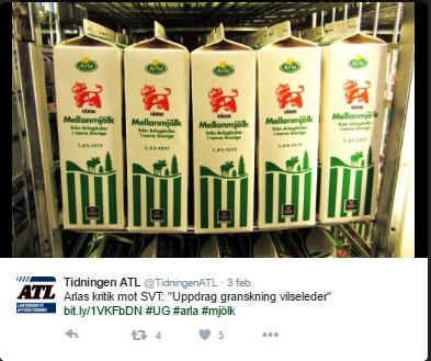 (Arla, 2016 : 12)
