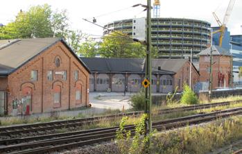 Solna Business park och Lilla Alby Solna Business park, tidigare Virebergs industriområde, och Albydal präglas idag av ett storskaligt industri- och kontorslandskap som genomkorsas av det öppna