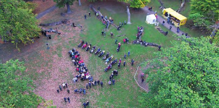 Die Kirchenregion Springe und das Wisentgehege laden ein zu einem Gottesdienst auf dem Duellplatz im Wisentgehege am 7.