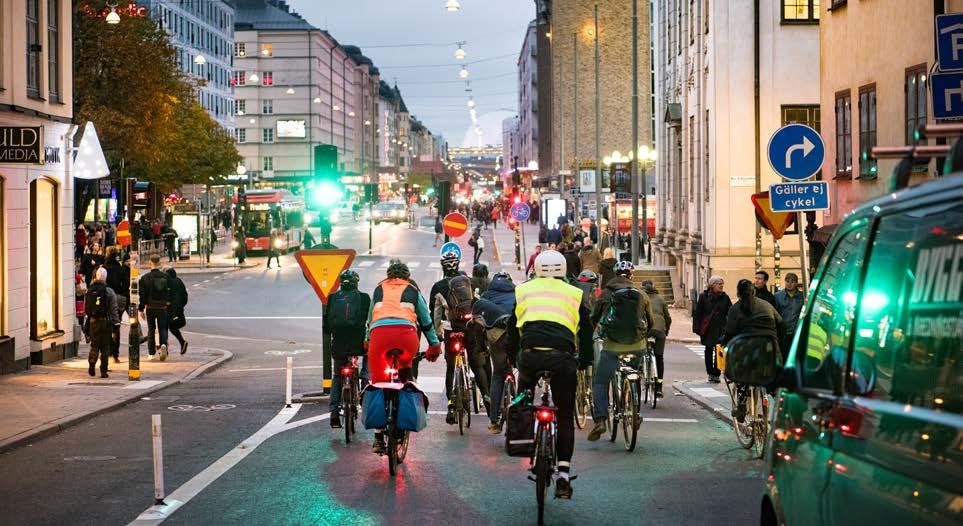 Vi behöver bli bättre på att utforma kostnadseffektiv cykelinfrastruktur. färre problempunkter åtgärdas. Det är därför viktigt att man strävar efter lösningar som inte är dyrare än nödvändigt.