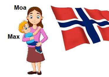 7 28 51 86 FRÅGA 12: KLURING / MAMMA med tio barn - hennes 10 norska barn VUEN &