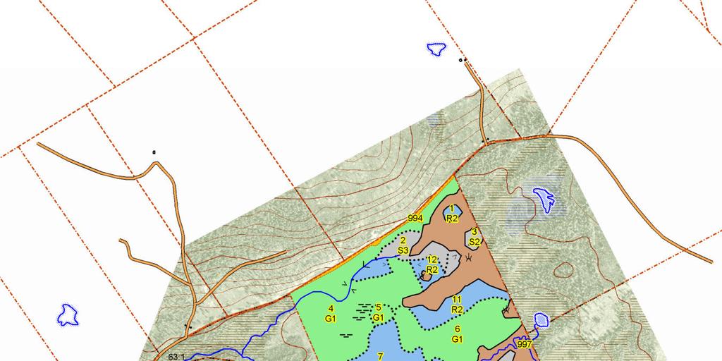 SKOGSKARTA Plan LIMBÄCK 103:2 Församling