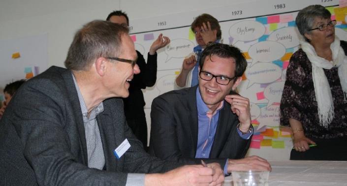 till tals och få energi till fortsatta arbetet Gärna