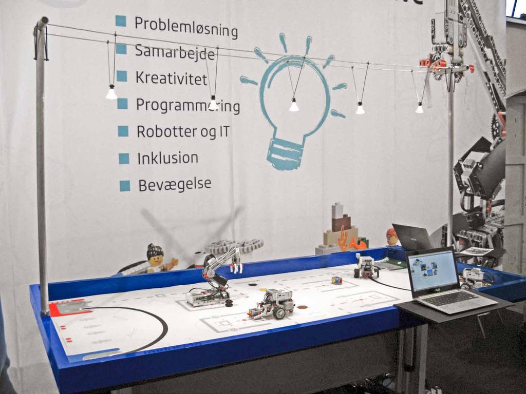 Uppgifterna till mattan är alla hämtade från Robot Educator som är integrerade i LEGO MINDSTORMS Education EV3 mjukvaran.